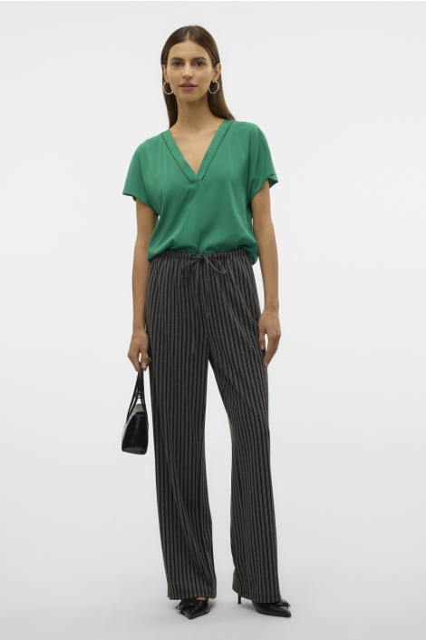 Vero Moda vmbella ss wide top wvn ga